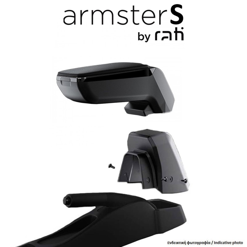 ΟΛΟΚΛΗΡΩΜΕΝΟΣ ΤΕΜΠΕΛΗΣ ARMSTER S ΓΙΑ SMART FORFOUR 2014+ ΑΠΟ ΠΛΑΣΤΙΚΟ ΚΑΙ ΔΕΡΜΑΤΙΝΗ ΣΕ ΜΑΥΡΟ ΧΡΩΜΑ ΜΕ ΑΝΤΑΠΤΟΡΑ ΤΟΠΟΘΕΤΗΣΗΣ RATI - 1 ΣΕΤ 
