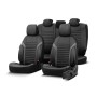 Καλύμματα Αυτοκινήτου Otom Coral Design Universal Full Δερματίνη Σετ Εμπρός / Πίσω Μαύρο / Γκρι CRΑL-106 11 Τεμαχίων