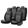Καλύμματα Αυτοκινήτου Otom Smart Design Universal Ύφασμα / Δερματίνη Σετ Εμπρός / Πίσω Μαύρο / Γκρι SLTSMT102-NZ 11 Τεμαχίων