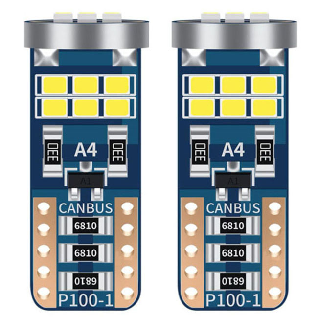 Λάμπες T10 18 Led 12V Canbus Λευκές 100388 2 Τεμάχια