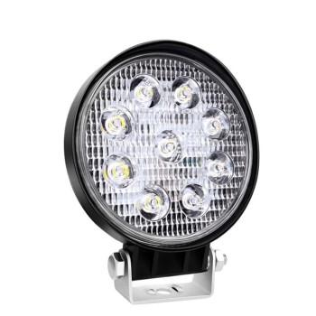 Προβολέας Εργασίας Amio (02420) Στρόγγυλος Ø110mm 36W Flat 9V-36V 9 Led AWL06 1 Τεμάχιο
