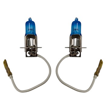 Λάμπες H3 12V 55W>100W Λευκό 5000Κ 2 Τεμάχια