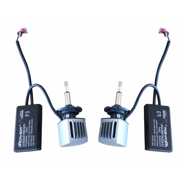 Λάμπες Led D1S F3 Samsung 12Volt 26Watt 2600lm 6500k 2 Τεμάχια