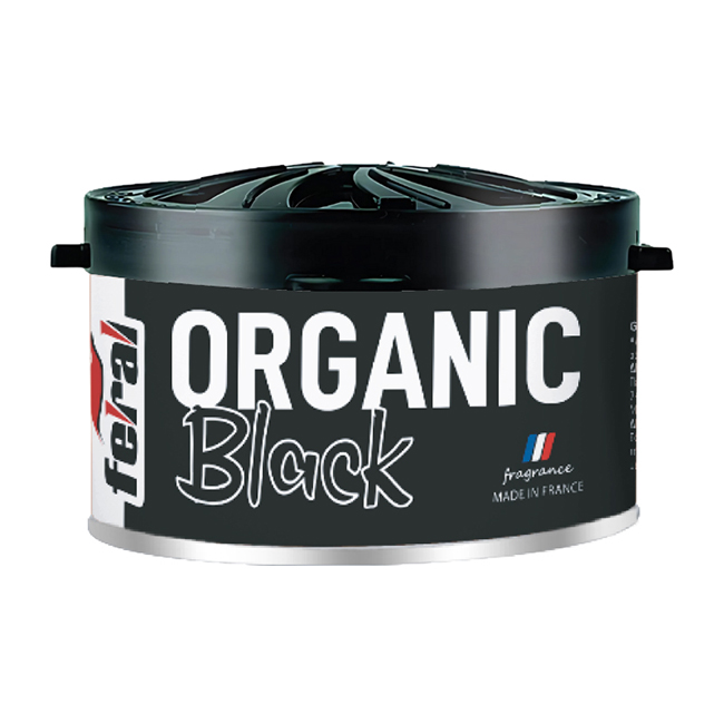Αρωματικό Αυτοκινήτου Κονσέρβα Feral Με Άρωμα Black 40gr 1 Τεμάχιο