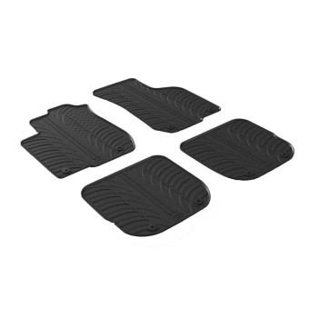 Πατάκια Αυτοκινήτου Gledring (0254) Συμβατά Με Audi A3 8L 3 / 5D (Μη Αυτόματο) 1998-2004 4Τμχ