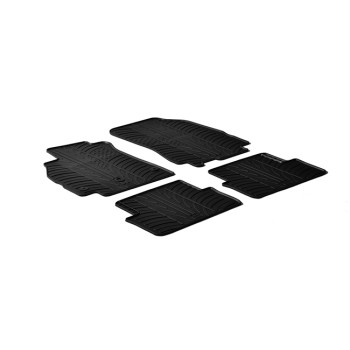 Πατάκια Αυτοκινήτου Gledring (0050) Συμβατά Με Renault Megane III Grand Tour 200-2016 4Τμχ