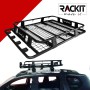 Σχάρα Οροφής Αυτοκινήτου Safari Rackit Μεταλλική Μαύρη 127x96cm 1 Τεμάχιο