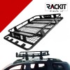 Σχάρα Οροφής Αυτοκινήτου Safari Rackit Μεταλλική Μαύρη 140x100cm 1 Τεμάχιο