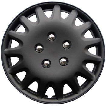 Τάσια Αυτοκινήτου Matt Black KT-996 15'' 4 τεμαχίων Πολυτελείας σε Κουτί