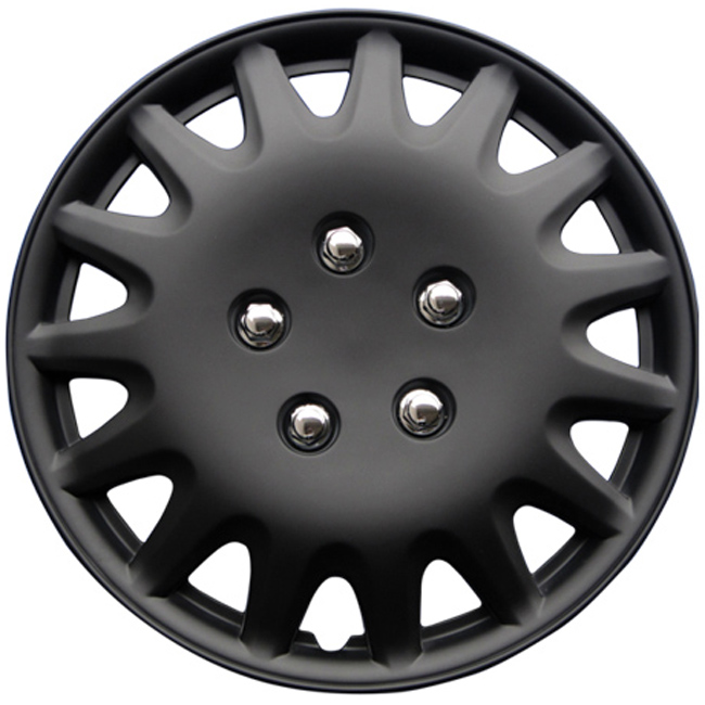 Τάσια Αυτοκινήτου Matt Black KT-996 15'' 4 τεμαχίων Πολυτελείας σε Κουτί