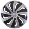 Τάσια Αυτοκινήτου Wind Ασημί - Μαύρα 107005 Cbx 16''