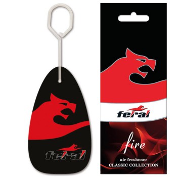 Αρωματικό Αυτοκινήτου Κρεμαστό Feral Classic Collection Fire 1 Τεμάχιο