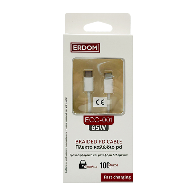 EARLDOM Καλώδιο Type-C Σε Type-C ECC-001