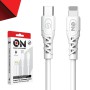 ON Mobile Accessories Καλώδιο Type-c Σε Lightning Λευκό