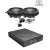 Powerbass Σετ Toyota με Διαιρούμενα Ηχεία Αυτοκινήτου 6.5'' και Ενεργό Subwoofer 10"
