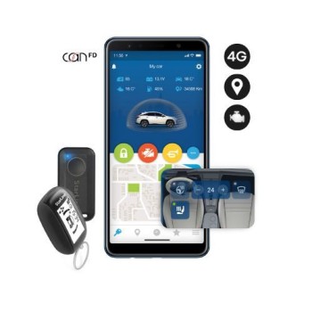 Starline B9-4G-PRO GEN7 Συναγερμός αυτοκινήτου με GPS & εκκίνηση κινητήρα