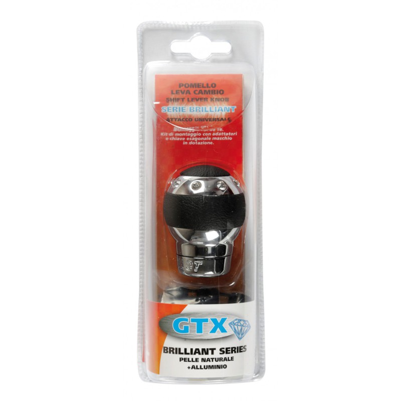 ΠΟΜΟΛΟ ΤΑΧΥΤΗΤΩΝ GTX BRILLIANT SERIES ΜΑΥΡΟ ΜΕ ΑΛΟΥΜΙΝΙΟ KAI STRASS (ΣΥΜΒΑΤΟ ΚΑΙ ΜΕ FIAT/OPEL) - 1 ΤΕΜ.