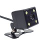 Amio - Universal Κάμερα Οπισθοπορείας HD-315 με 4 LED και Μεταλλική Βάση Στήριξης τάση λειτουργίας 12V για Επιβατικά Αυτοκίνητα - 1 τεμ. (01015/AM)