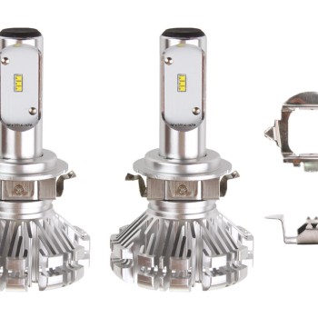 Amio - Λαμπτήρες SX SERIES τύπου H7-6 τάση λειτουργίας 6/12V απόδοσης 40W 6000K 3200lm με ενσωματωμένη ψύκτρα για Επιβατικά Αυτοκίνητα και Μοτοσυκλέτες - 2 τεμ. (01065/AM)
