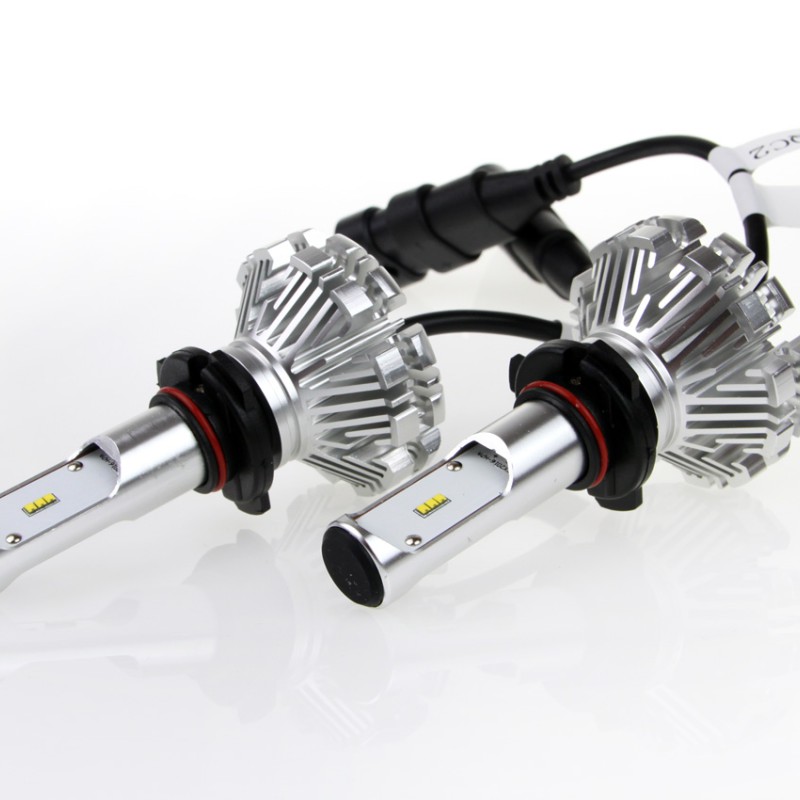 Amio - Λαμπτήρες SX SERIES τύπου HB3 τάση λειτουργίας 6/12V απόδοσης 40W 6000K 3200lm με ενσωματωμένη ψύκτρα για Επιβατικά Αυτοκίνητα και Μοτοσυκλέτες - 2 τεμ. (01067/AM)