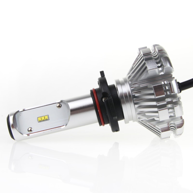 Amio - Λαμπτήρες SX SERIES τύπου HB3 τάση λειτουργίας 6/12V απόδοσης 40W 6000K 3200lm με ενσωματωμένη ψύκτρα για Επιβατικά Αυτοκίνητα και Μοτοσυκλέτες - 2 τεμ. (01067/AM)