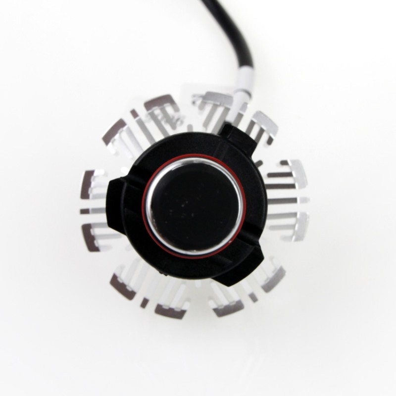 Amio - Λαμπτήρες SX SERIES τύπου HB3 τάση λειτουργίας 6/12V απόδοσης 40W 6000K 3200lm με ενσωματωμένη ψύκτρα για Επιβατικά Αυτοκίνητα και Μοτοσυκλέτες - 2 τεμ. (01067/AM)
