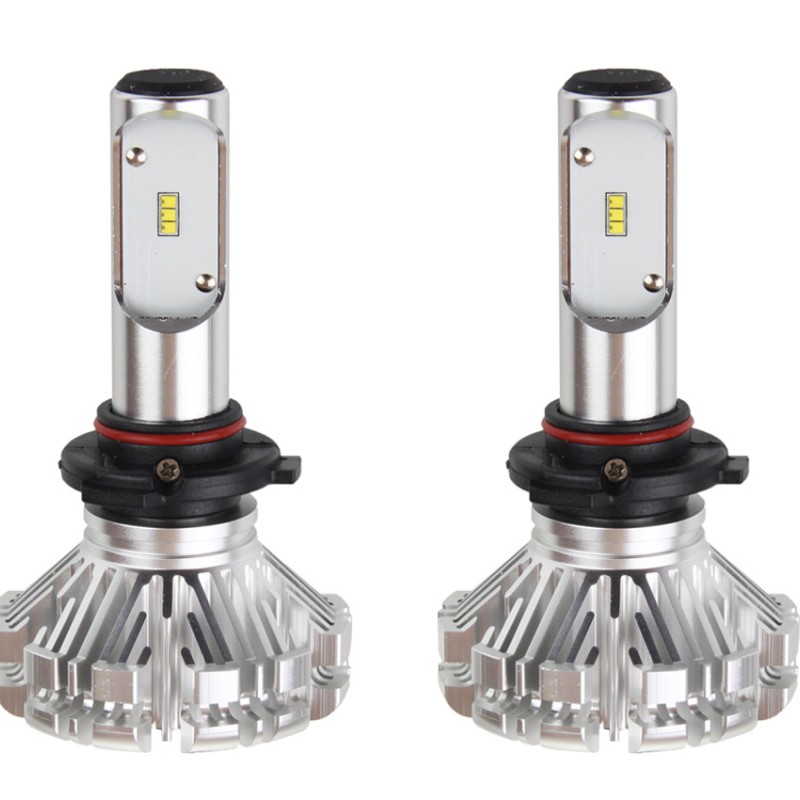 Amio - Λαμπτήρες SX SERIES τύπου HB3 τάση λειτουργίας 6/12V απόδοσης 40W 6000K 3200lm με ενσωματωμένη ψύκτρα για Επιβατικά Αυτοκίνητα και Μοτοσυκλέτες - 2 τεμ. (01067/AM)