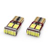 Amio - Λάμπες LED T10 W5W 12V 2.2W CAN-BUS 18xSMD4014 Λευκό Φως 5600K 12x23mm για Φώτα Θέσης Πινακίδας και Εσωτερικό Φωτισμό Αυτοκινήτου - 1 σετ (01286/AM)