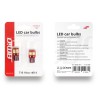 Amio - Λάμπες LED T10 W5W 12V 2.2W CAN-BUS 18xSMD4014 Λευκό Φως 5600K 12x23mm για Φώτα Θέσης Πινακίδας και Εσωτερικό Φωτισμό Αυτοκινήτου - 1 σετ (01286/AM)