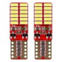 Amio - Λάμπες LED T10 W5W Καρφωτές 12/24V 2.2W 5600K με 24 SMD 4014 CANBUS για Φώτα Θέσης Πινακίδας & Εσωτερικού Φωτισμού με Ισχυρό Λευκό Φως και Χωρίς Σφάλματα - 1 Σετ (01287/AM)