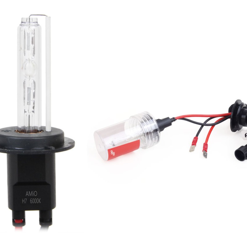 Amio - Ανταλλακτική Λάμπα H7 Xenon 12V 35W 6000K Λευκό Φως για Φώτα Αυτοκινήτου - 1 τεμ. (01323/AM)