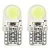 Amio – LED T10 W5W 12V W2.1x9.5d 5600K COB Σιλικόνης Καρφωτό Λευκό για Φώτα Θέσης & Εσωτερικού Αυτοκινήτου – 2 Τεμ. (01441/AM)