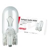 Amio – W5W T10 W2.1x9.5d 12V 5W Λαμπτήρας Αλογόνου Καρφωτός Άκαλυκος για Φώτα Θέσης Αυτοκινήτου Κουτί 10 Τεμ. (01483/AM)
