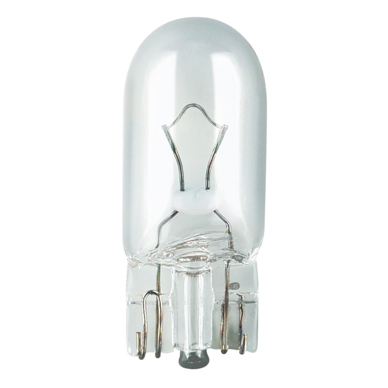 Amio – W5W T10 W2.1x9.5d 12V 5W Λαμπτήρας Αλογόνου Καρφωτός Άκαλυκος για Φώτα Θέσης Αυτοκινήτου Κουτί 10 Τεμ. (01483/AM)