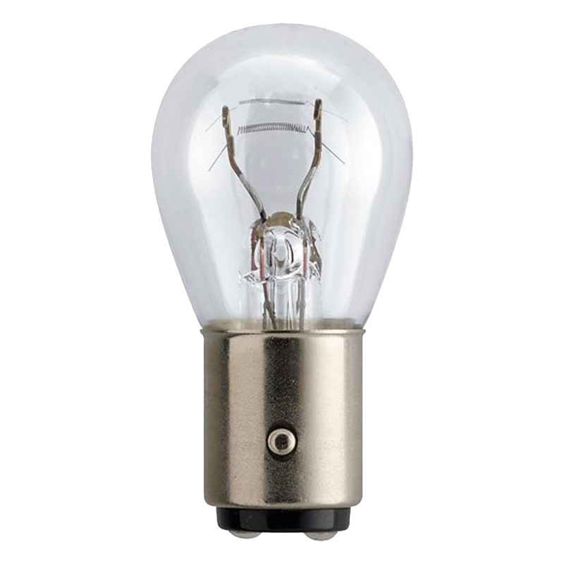 Amio – Λαμπτήρες Αλογόνου P21/5W BAY15d 12V 21/5W Διπολικοί για Φώτα Στοπ και Θέσης Αυτοκινήτου – Κουτί 10 Τεμ. (01488/AM)