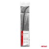 Amio – Ηλιοπροστασία Παρμπρίζ Εσωτερική Ασημί Αφρού 130x60cm με Βεντούζες για Μείωση Θερμότητας & Προστασία Καμπίνας – 1 Τεμ. (01536/AM)