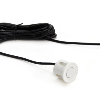 Amio – Σύστημα Παρκαρίσματος 12V με 8 Αισθητήρες 22mm Λευκό & Buzzer για Ακριβές και Ασφαλές Παρκάρισμα σε Καθημερινή Χρήση – 1 Τεμ. (01599/AM)