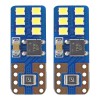 Amio – Λαμπάκια LED T10 W5W 12/24V 2W 5600K 12xSMD 2016 CANBUS Καρφωτά για Ισχυρό Λευκό Φωτισμό χωρίς Σφάλματα – Σετ 2 Τεμ. (01638/AM)