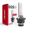 Amio - Λάμπα Xenon D2S 4300K 35W 12V Premium για αντικατάσταση εργοστασιακών και aftermarket xenon με φυσικό φωτισμό και σταθερή απόδοση χωρίς τροποποιήσεις - 1 Τεμ. (01975/AM)