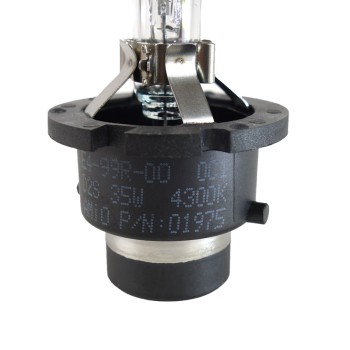 Amio - Λάμπα Xenon D2S 4300K 35W 12V Premium για αντικατάσταση εργοστασιακών και aftermarket xenon με φυσικό φωτισμό και σταθερή απόδοση χωρίς τροποποιήσεις - 1 Τεμ. (01975/AM)