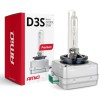 Amio - Λάμπα Xenon D3S 6000K 35W 12V Premium για αντικατάσταση εργοστασιακών και aftermarket xenon με καθαρό λευκό φωτισμό και σταθερή απόδοση με ενσωματωμένο igniter - 1 Τεμ. (01979/AM)