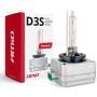 Amio - Λάμπα Xenon D3S 6000K 35W 12V Premium για αντικατάσταση εργοστασιακών και aftermarket xenon με καθαρό λευκό φωτισμό και σταθερή απόδοση με ενσωματωμένο igniter - 1 Τεμ. (01979/AM)