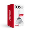 Amio - Λάμπα Xenon D3S 6000K 35W 12V Premium για αντικατάσταση εργοστασιακών και aftermarket xenon με καθαρό λευκό φωτισμό και σταθερή απόδοση με ενσωματωμένο igniter - 1 Τεμ. (01979/AM)