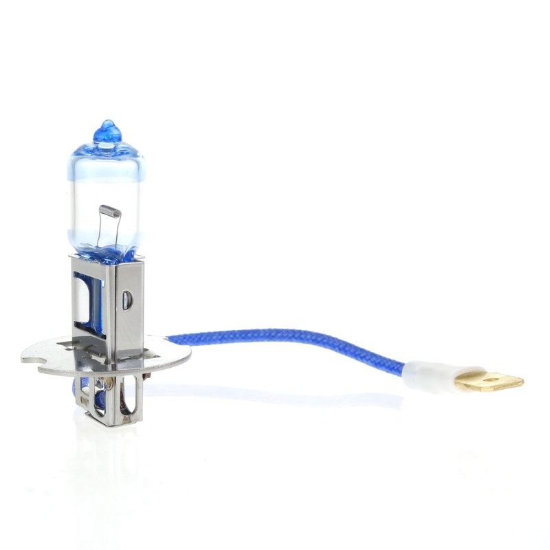 Amio - Λάμπες Αλογόνου H3 12V 55W PK22s Lumitec Limited +130% έως 40m με λευκό φως 4300K για βελτιωμένη ορατότητα και ασφαλή οδήγηση με έγκριση E1 - 2 Τεμ. (02102/AM)