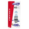 Amio - Λαμπτήρας Αλογόνου LumiTec Limited +130% τύπου H3 12V ισχύος 55W με βάση PK22s και λευκό φως 4300K για ενισχυμένη ορατότητα και μεγαλύτερη δέσμη έως 40m - 1 Τεμ. (02131/AM)