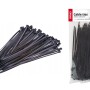 Amio - ΔΕΜΑΤΙΚΑ/ΔΕΤΙΚΑ ΚΑΛΩΔΙΩΝ TIE WRAP 4,8 X 200mm (ΜΑΥΡΟ) - 100 ΤΕΜ.  (02155/AM)