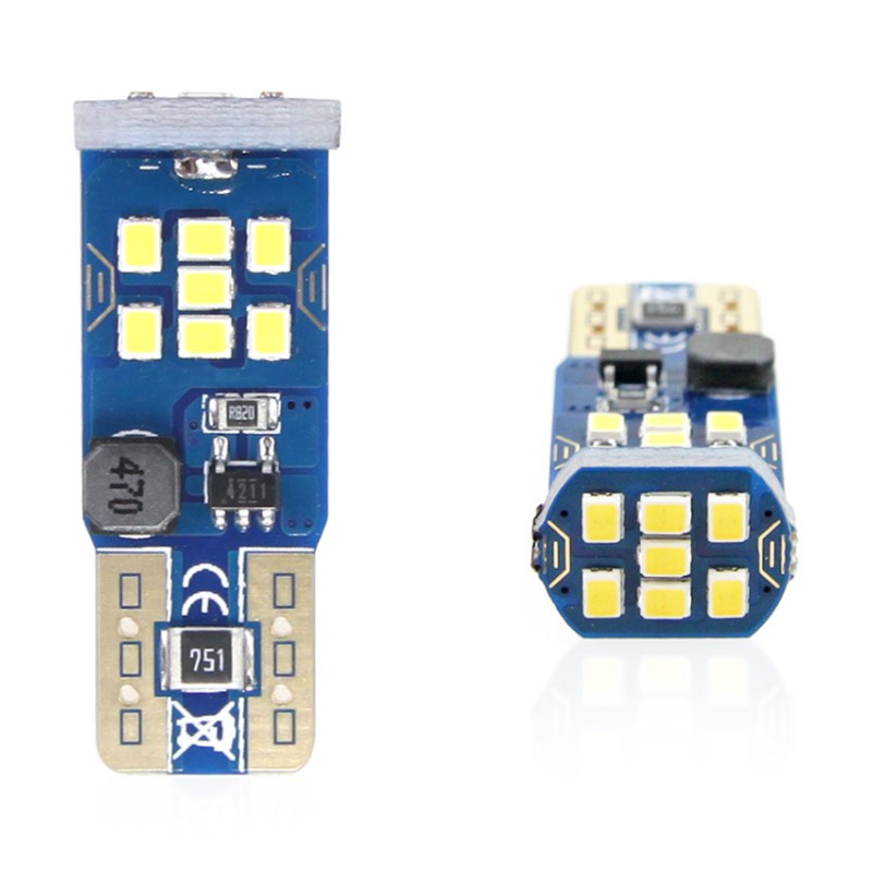 Amio - T10 W5W 12/24V LED 21xSMD ULTRABRIGHT 2016 CAN-BUS ΛΕΥΚΟ 2ΤΕΜ. (02445/AM)