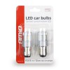 Amio - P21/5W BAY15d 12/24V 22 LED SMD ULTRABRIGHT 3020 CANBUS ΛΕΥΚΟ 2ΤΕΜ. (02450/AM)