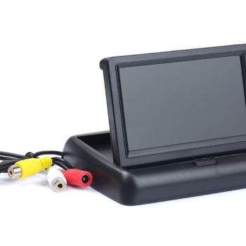 Amio - ΟΘΟΝΗ TFT LCD ΑΝΑΔΙΠΛΟΥΜΕΝΗ ΑΥΤΟΚΙΝΗΤΟΥ 4,3" - 12V - 1 τεμ. (02484/AM)
