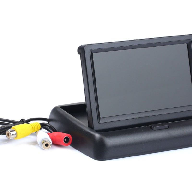 Amio - ΟΘΟΝΗ TFT LCD ΑΝΑΔΙΠΛΟΥΜΕΝΗ ΑΥΤΟΚΙΝΗΤΟΥ 4,3" - 12V - 1 τεμ. (02484/AM)